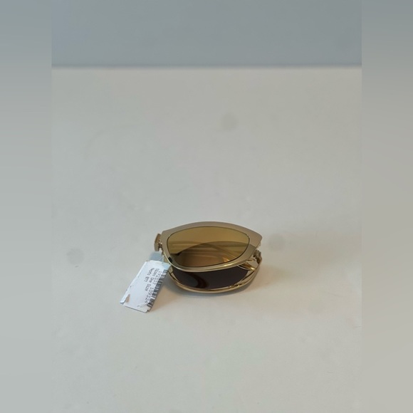 COPY - Nwt Givenchy Tri-Fold Unisex Foldable Sunglasses in Mirror Gold - Picture 12 of 12